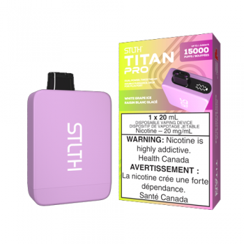 STLTH Titan Pro White Grape Ice 20mg STLTH Titan Pro White Grape Ice 20mg